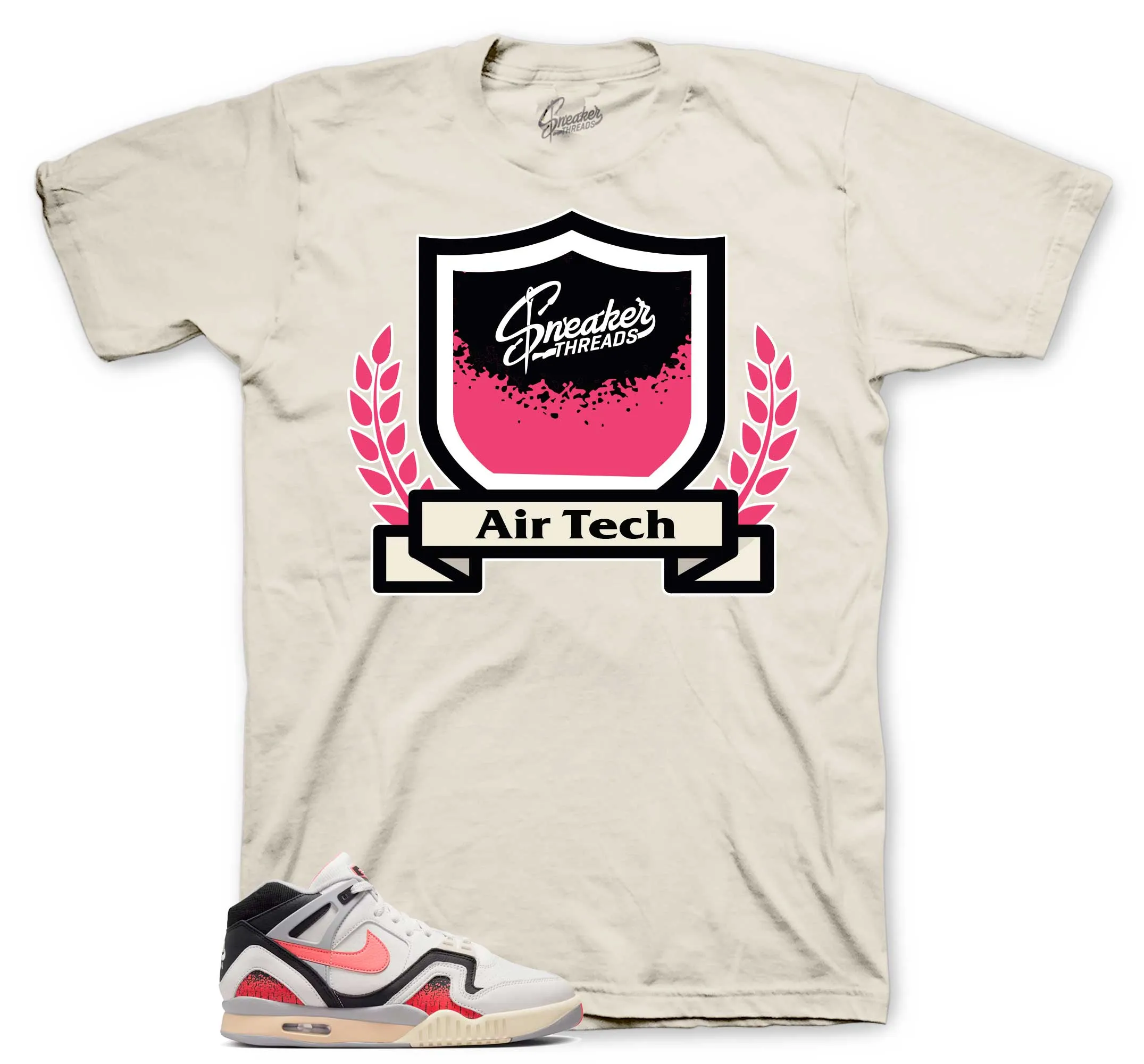 Air Tech Challenge Hot Lava Crest Shirt