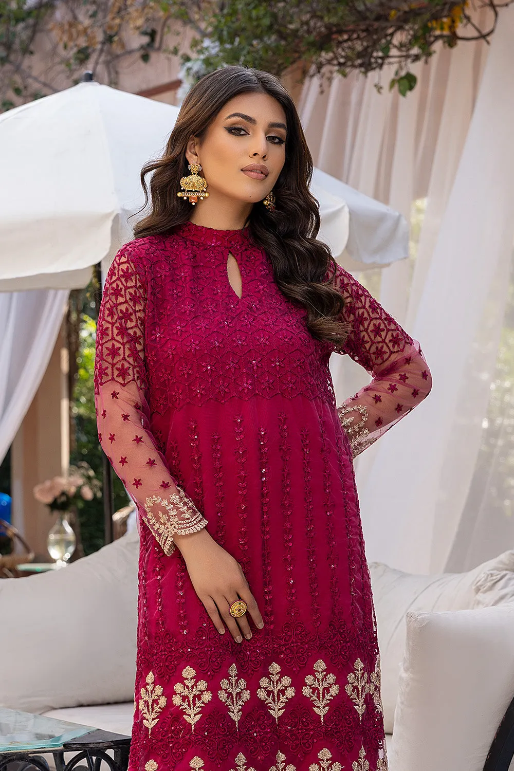 Azure Luxury Formal Shirts – Flaming Berry