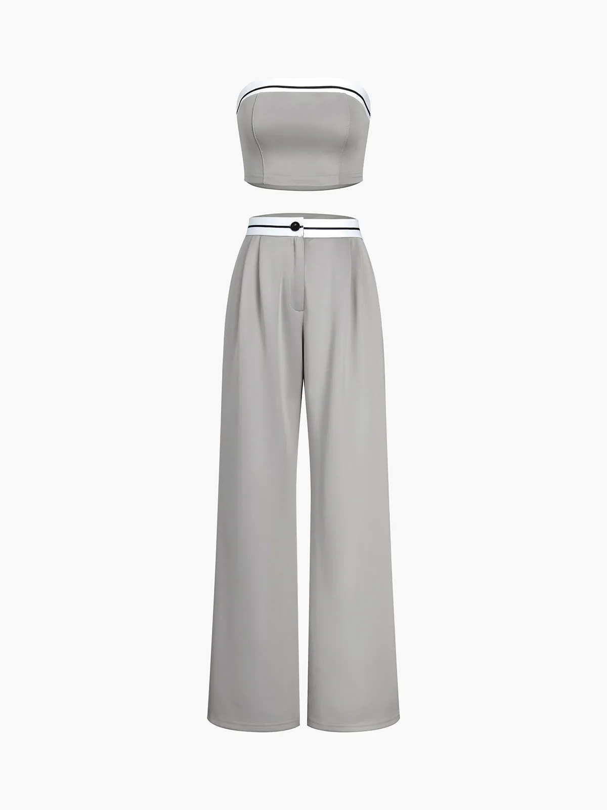 Bandeau Top Twee-delige Set