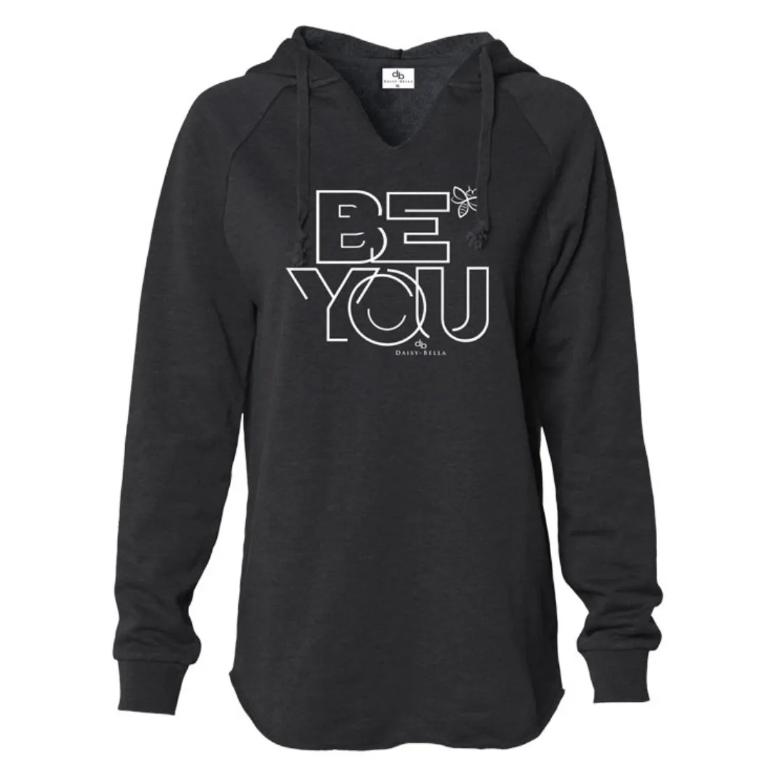 BE YOU Premium Inspirational Hoodie - Black