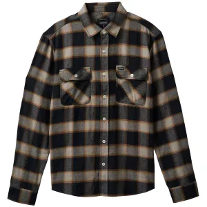 Brixton - Bowery 20th Anniversary Flannel Black/Cream
