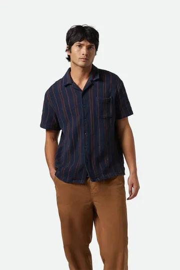 Brixton Bunker Waffle Stripe SS