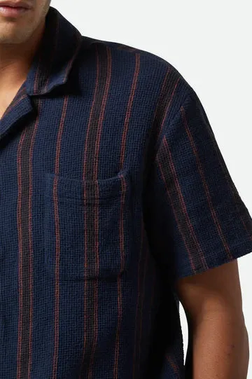 Brixton Bunker Waffle Stripe SS