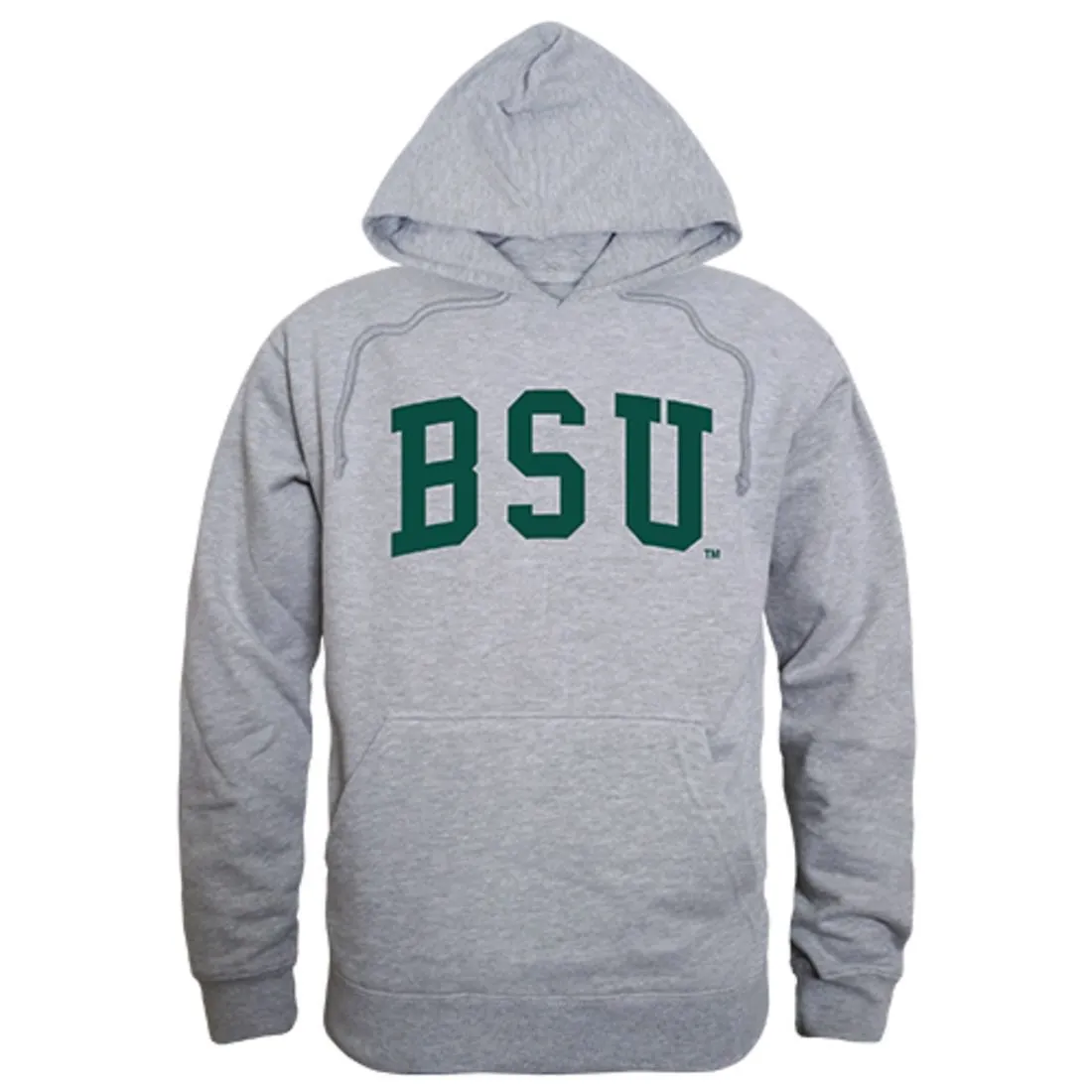 BSU Bemidji State University Game Day Hoodie Sweatshirt Heather Grey