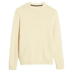 Bubble Knit Crew (Cream)