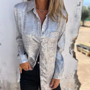 Buy 2 Free ShippingCasual Fashionable Lapel Shirt for Women