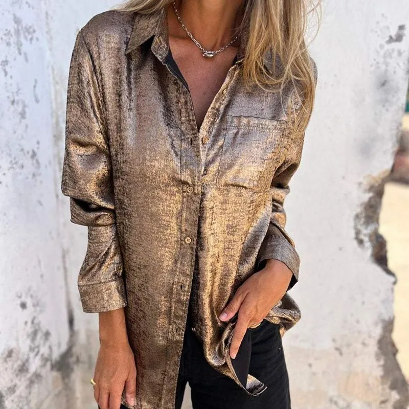 Buy 2 Free ShippingCasual Fashionable Lapel Shirt for Women