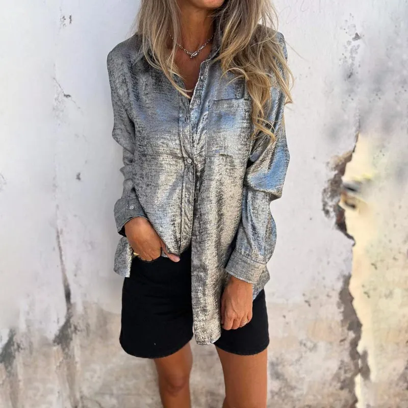 Buy 2 Free ShippingCasual Fashionable Lapel Shirt for Women