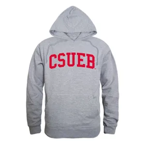 California State University, East Bay Pioneers Game Day Hoodie Sweatshirt Heather Grey