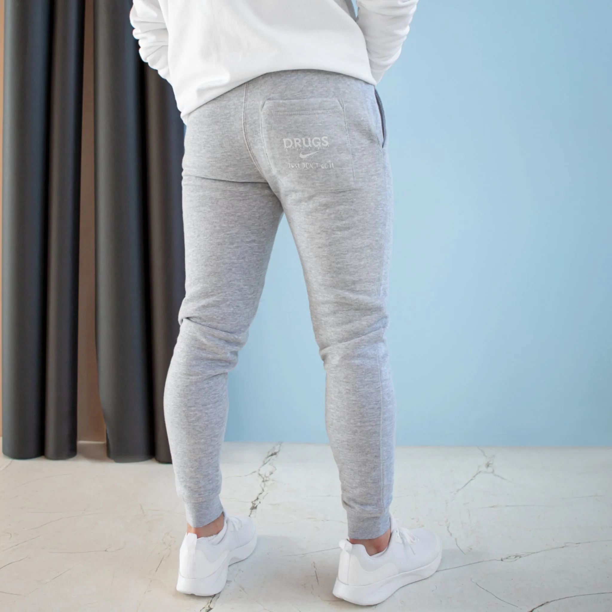 DRUGS, Just don't do it Unisex Fleece Joggers