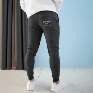 DRUGS, Just don't do it Unisex Fleece Joggers