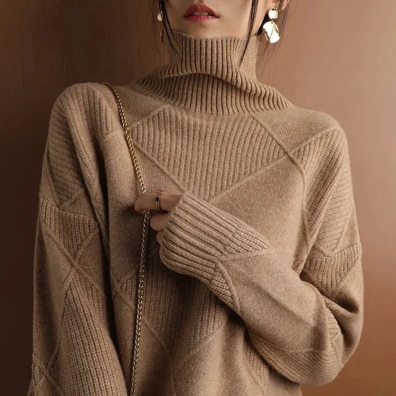 Evie - Comfortable Soft Turtleneck Sweater