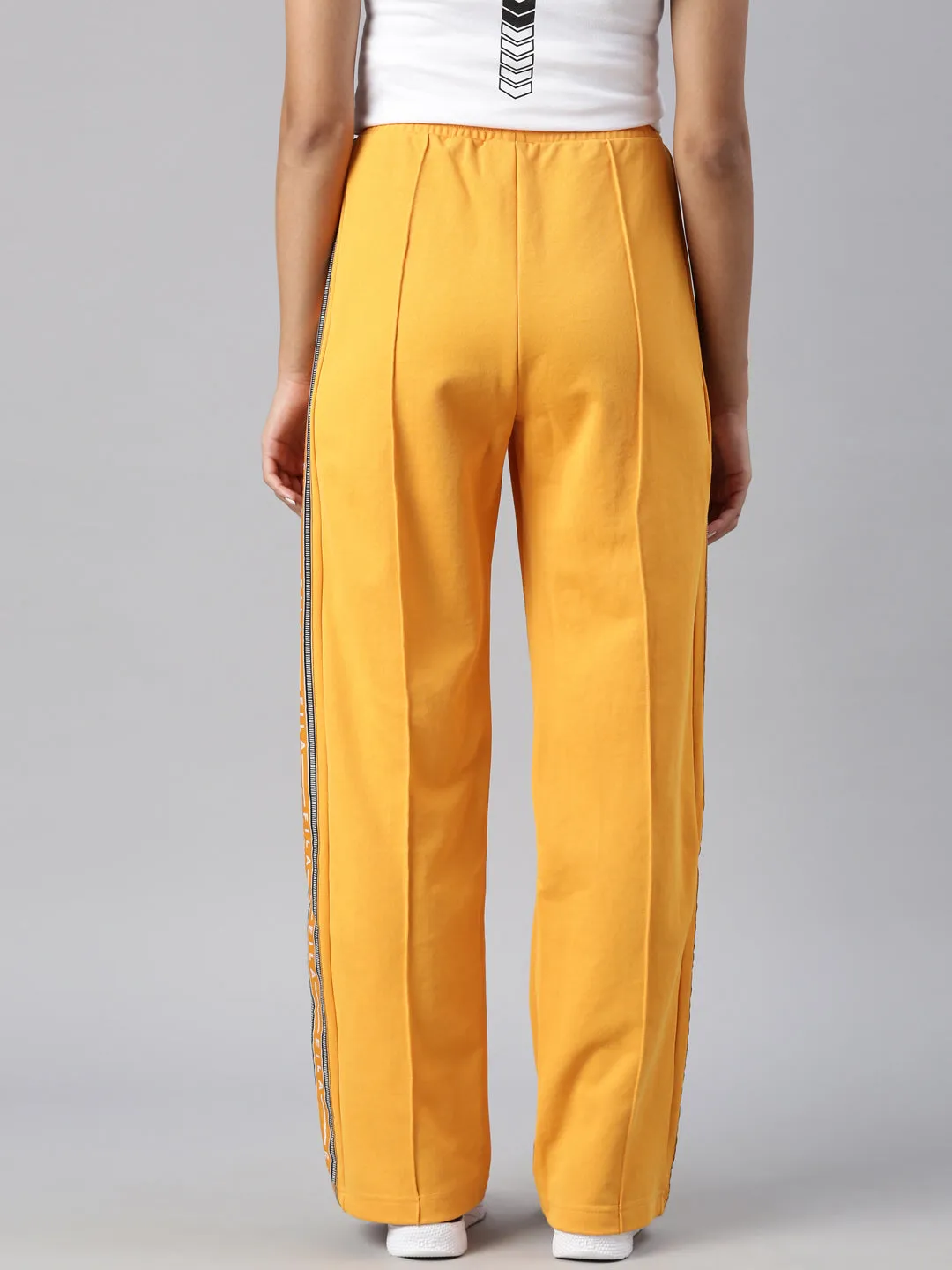 Fila Yellow Ella Women's Flare Pants