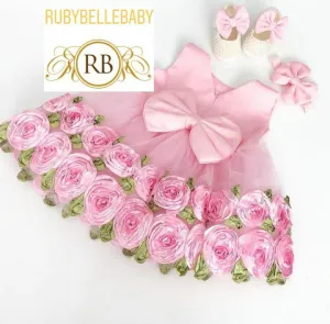 Hazel Rose Dress - Pink