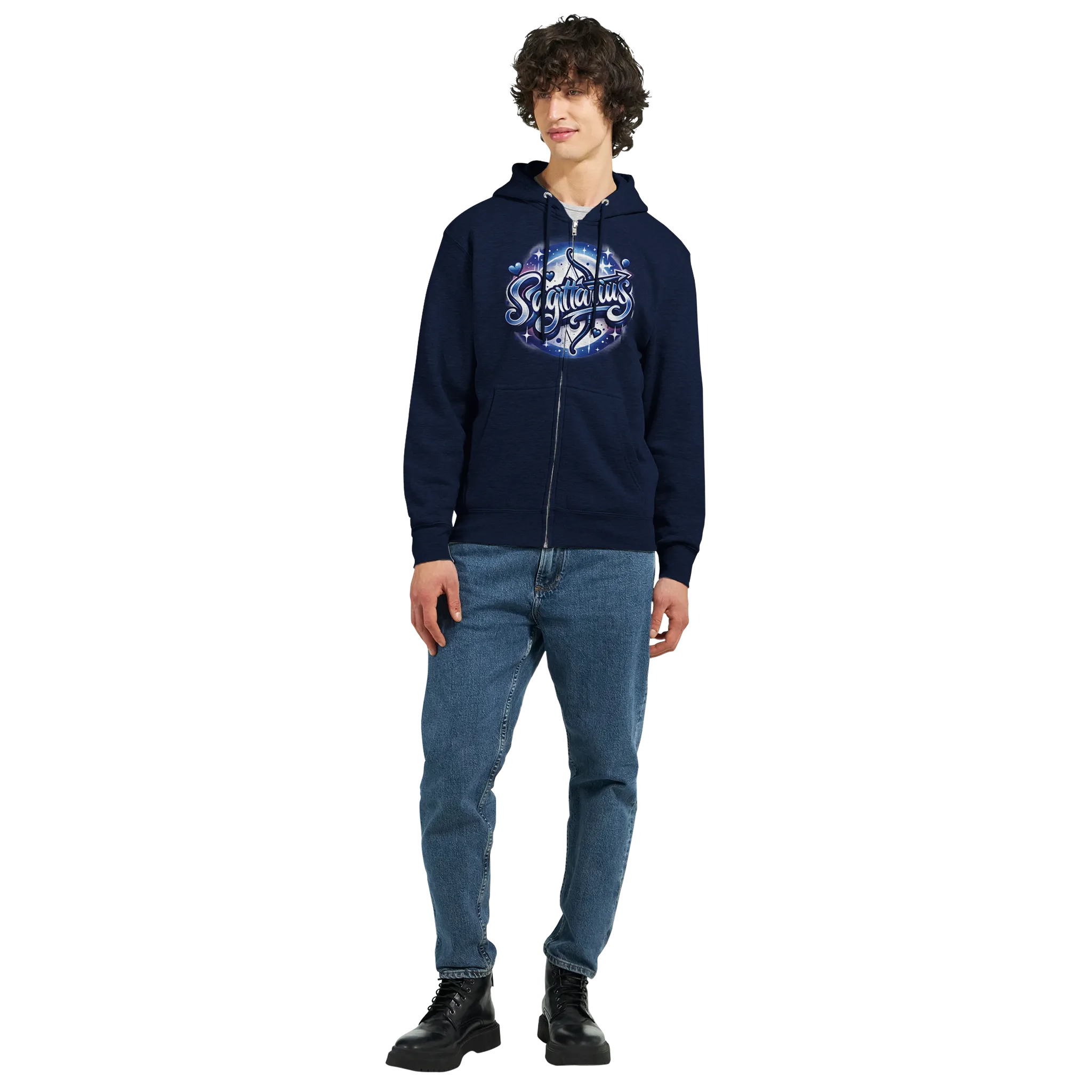 Inspired Zodiac SAGITTARIUS_ Sign/ Premium Unisex Zip Hoodies