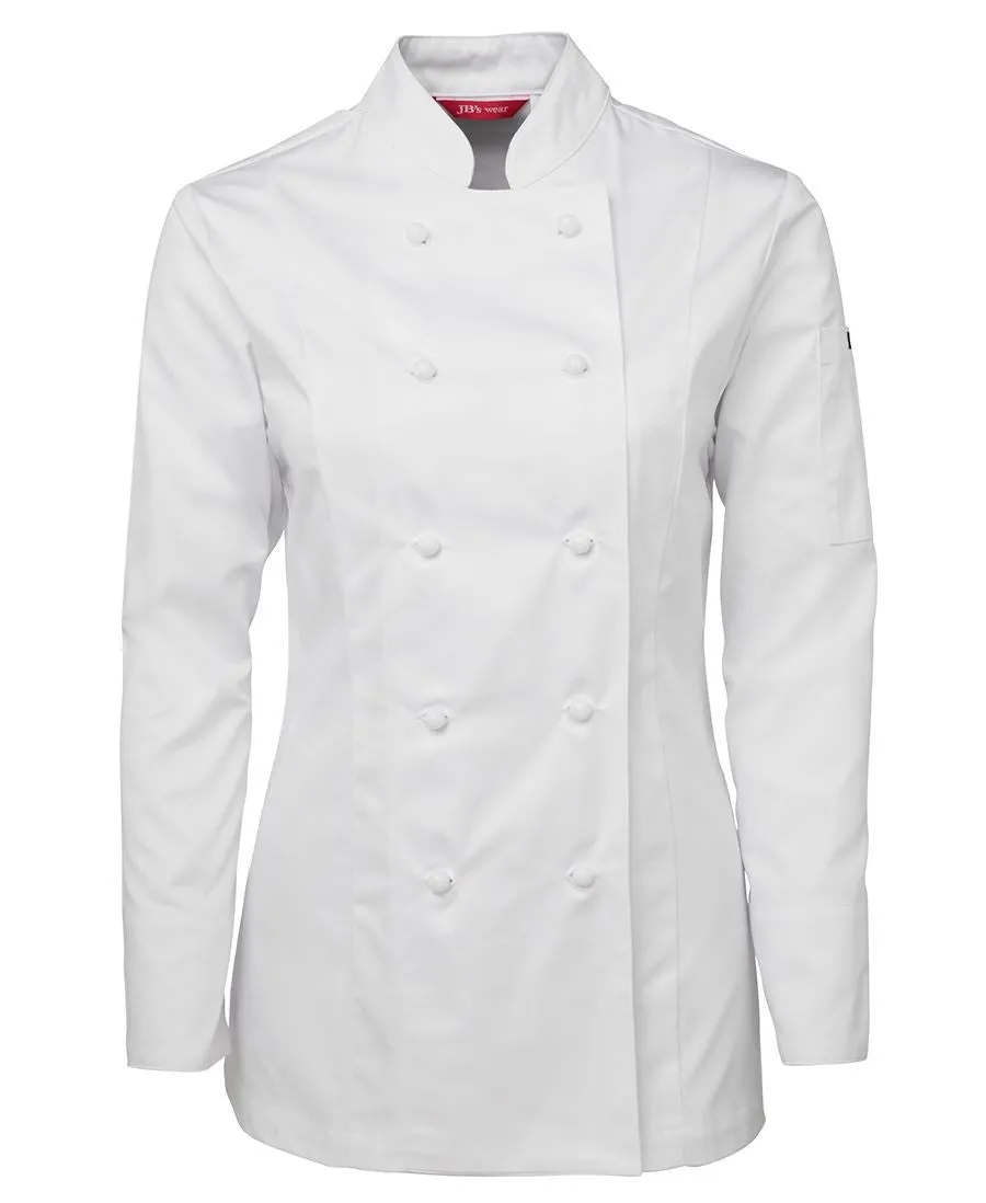JBs Wear Ladies L/S Chef's Jacket (5CJ1)