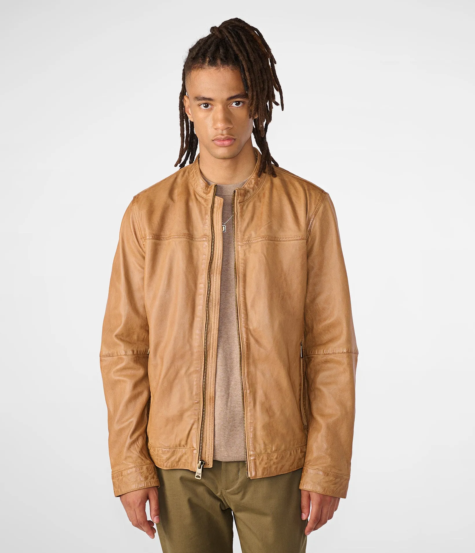Justin Genuine Leather Jacket