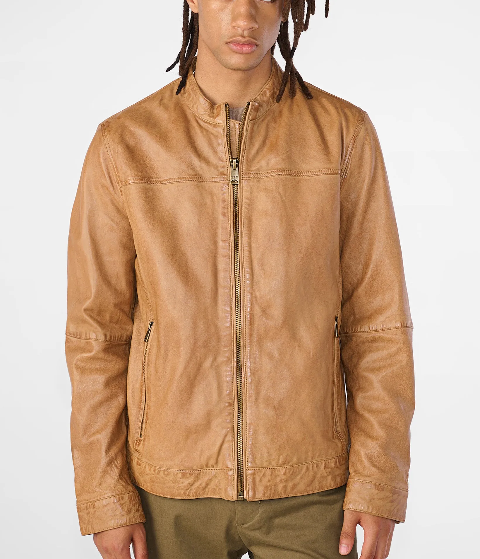 Justin Genuine Leather Jacket