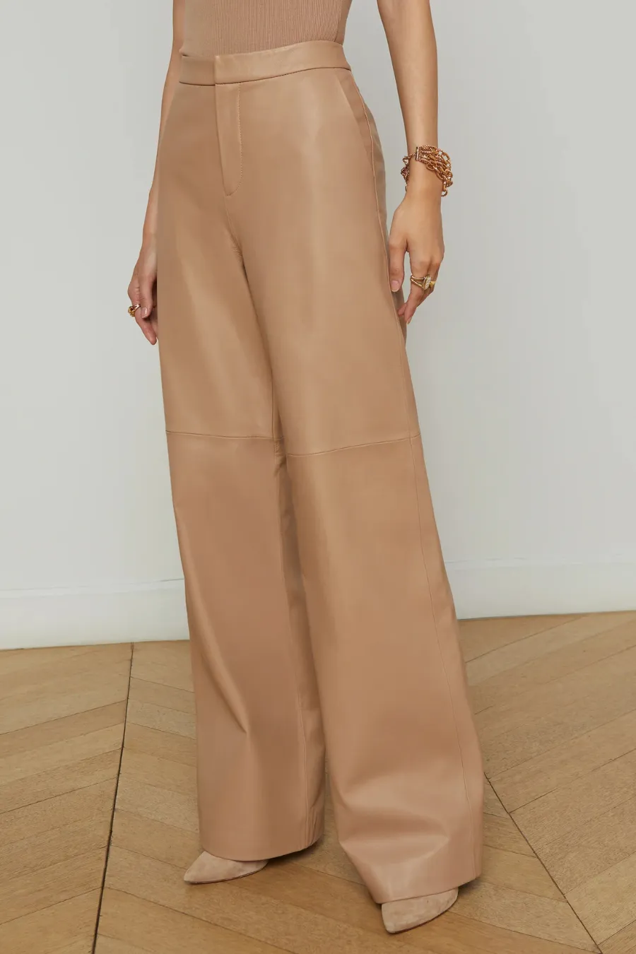 Livvy Straight Leg Trouser Cappuccino