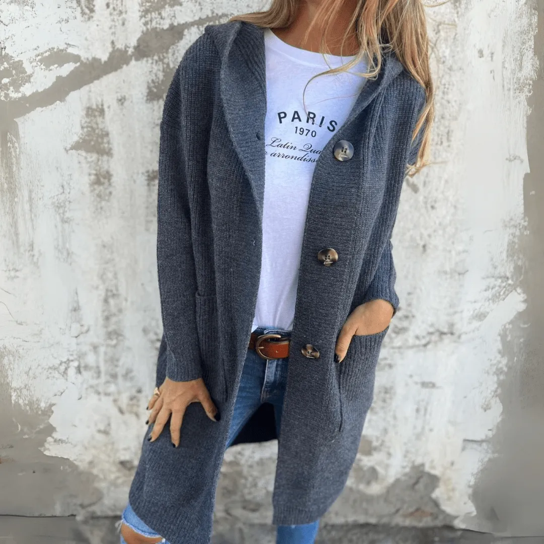 Lorne - Elegant Long Womens Cardigan