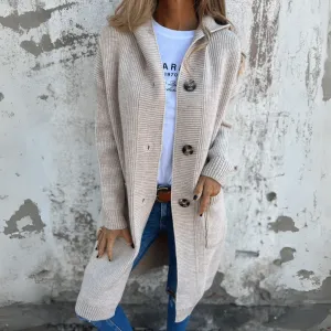 Lorne - Elegant Long Womens Cardigan