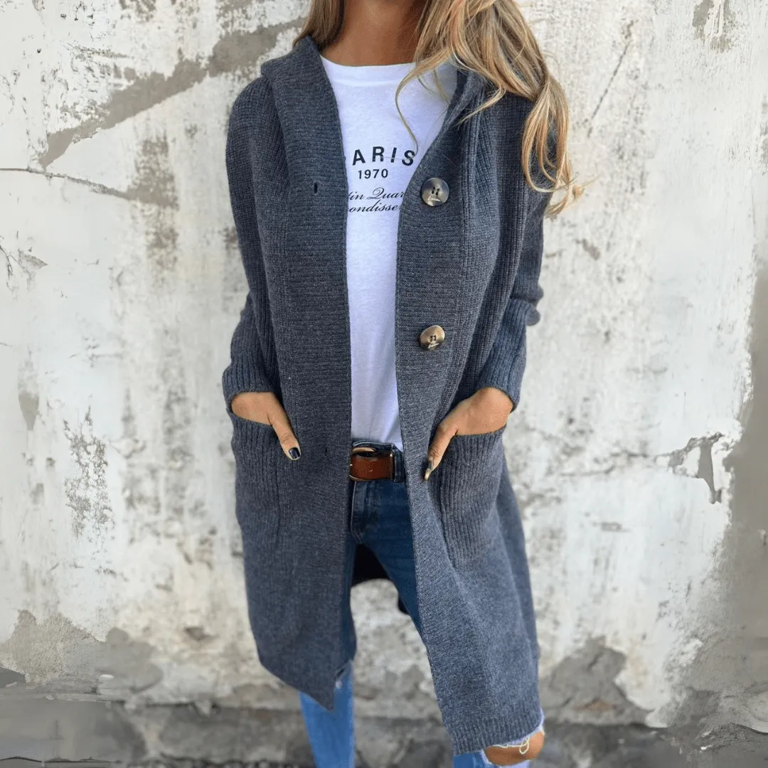 Lorne - Elegant Long Womens Cardigan