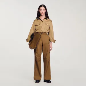 Marlon Cargo Trousers Clay