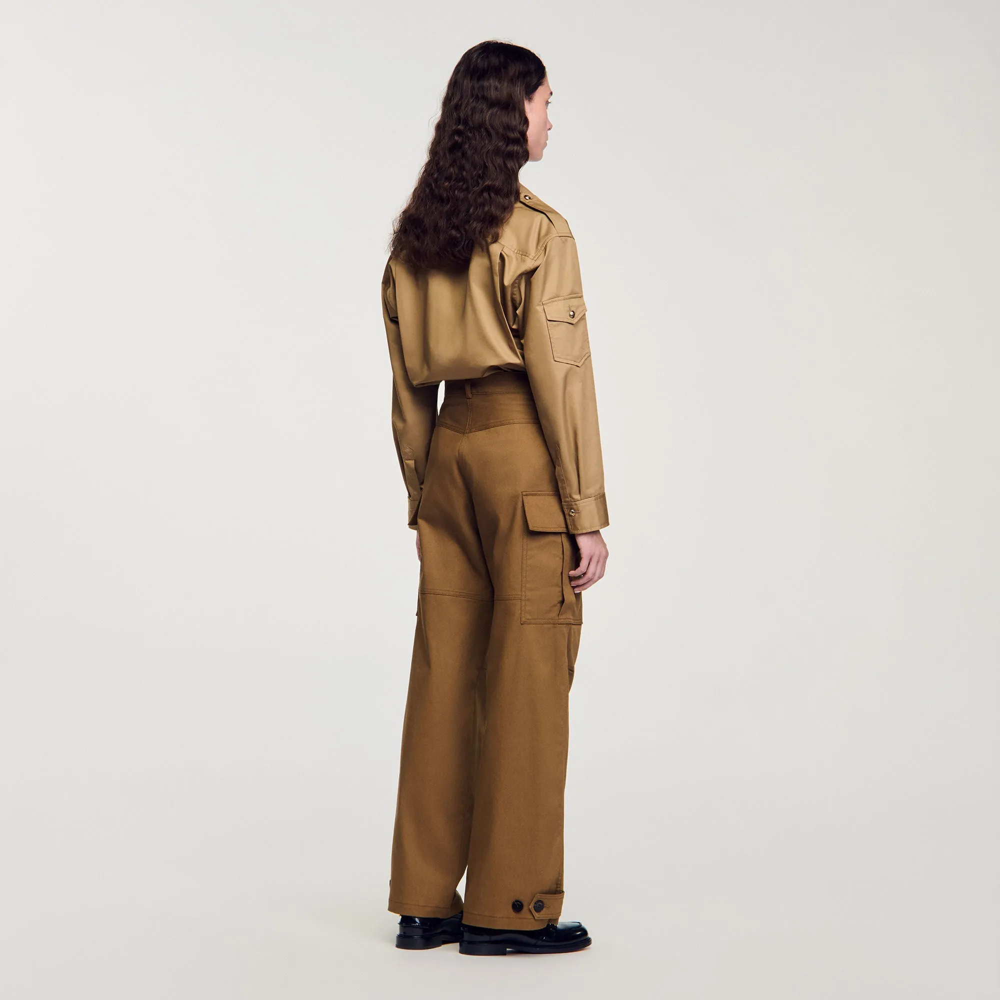 Marlon Cargo Trousers Clay