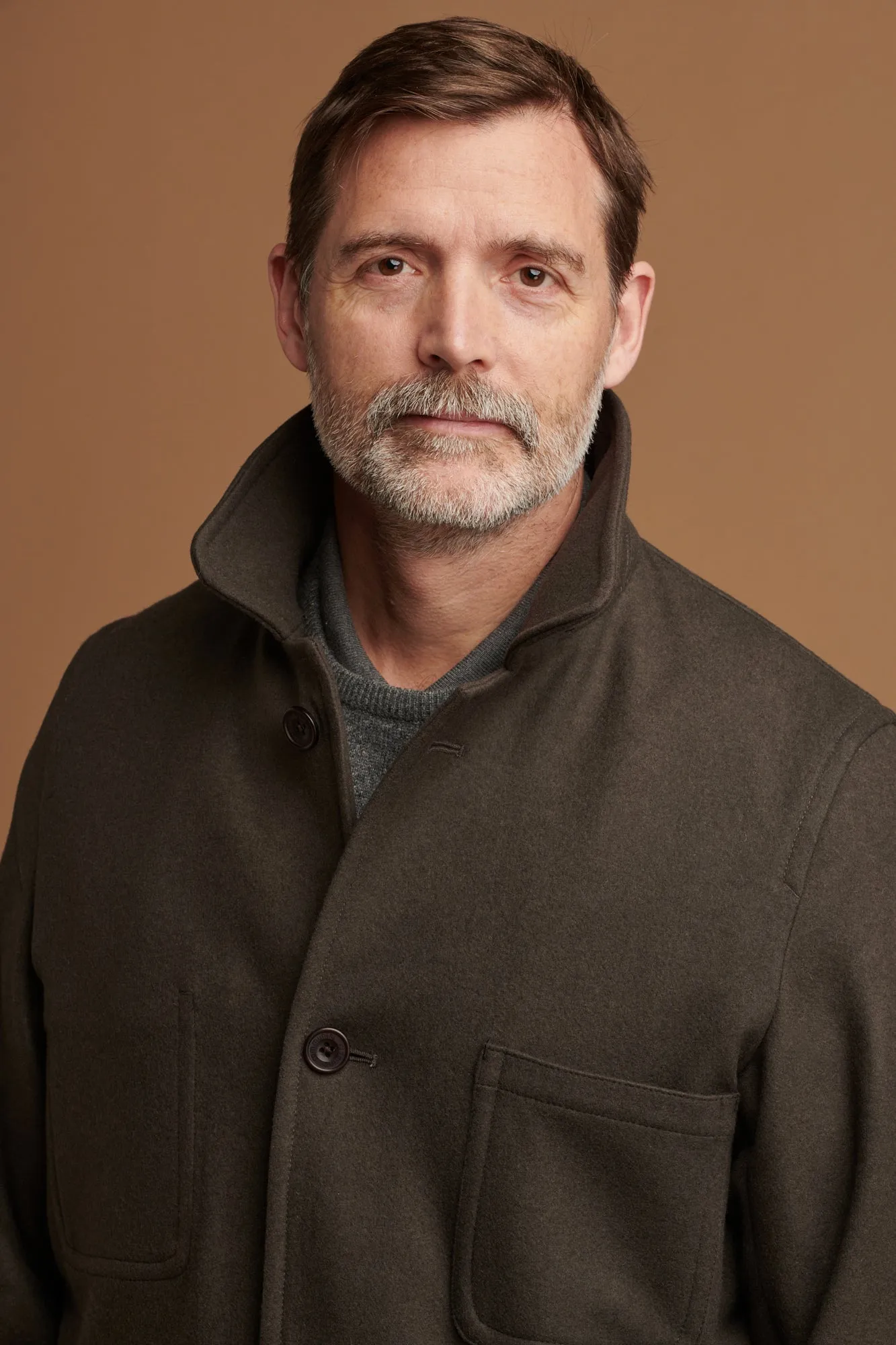 Men's Arthur Wool Chore Jacket - Drab