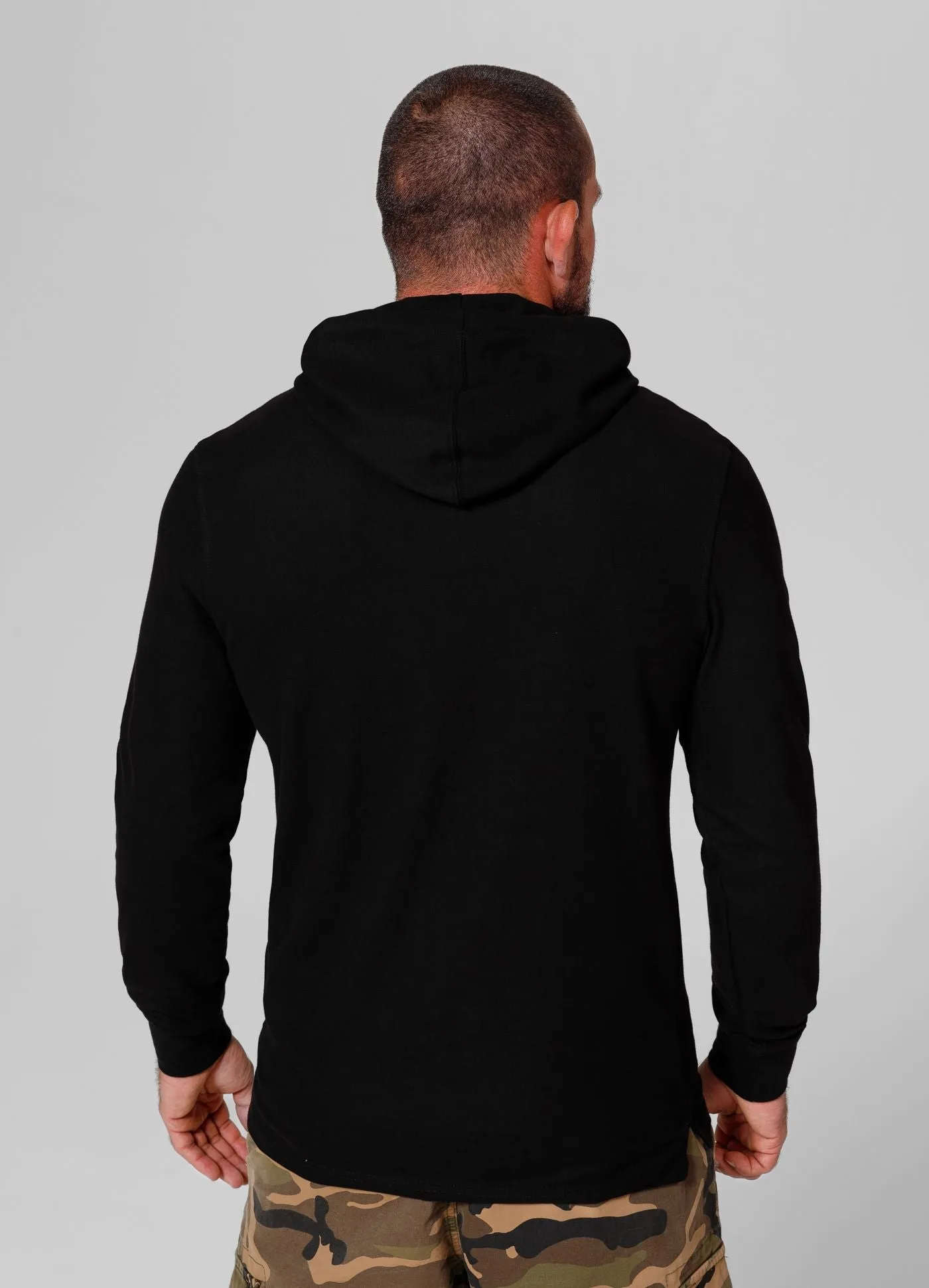 Men's Hoodie Pique Rockey - Black