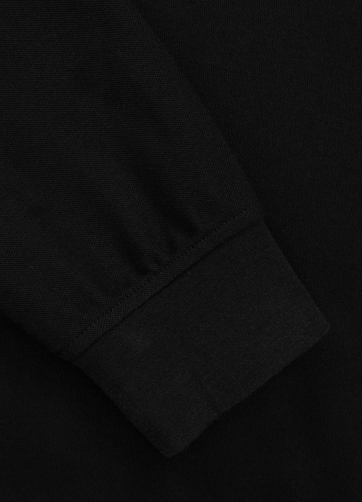 Men's Hoodie Pique Rockey - Black