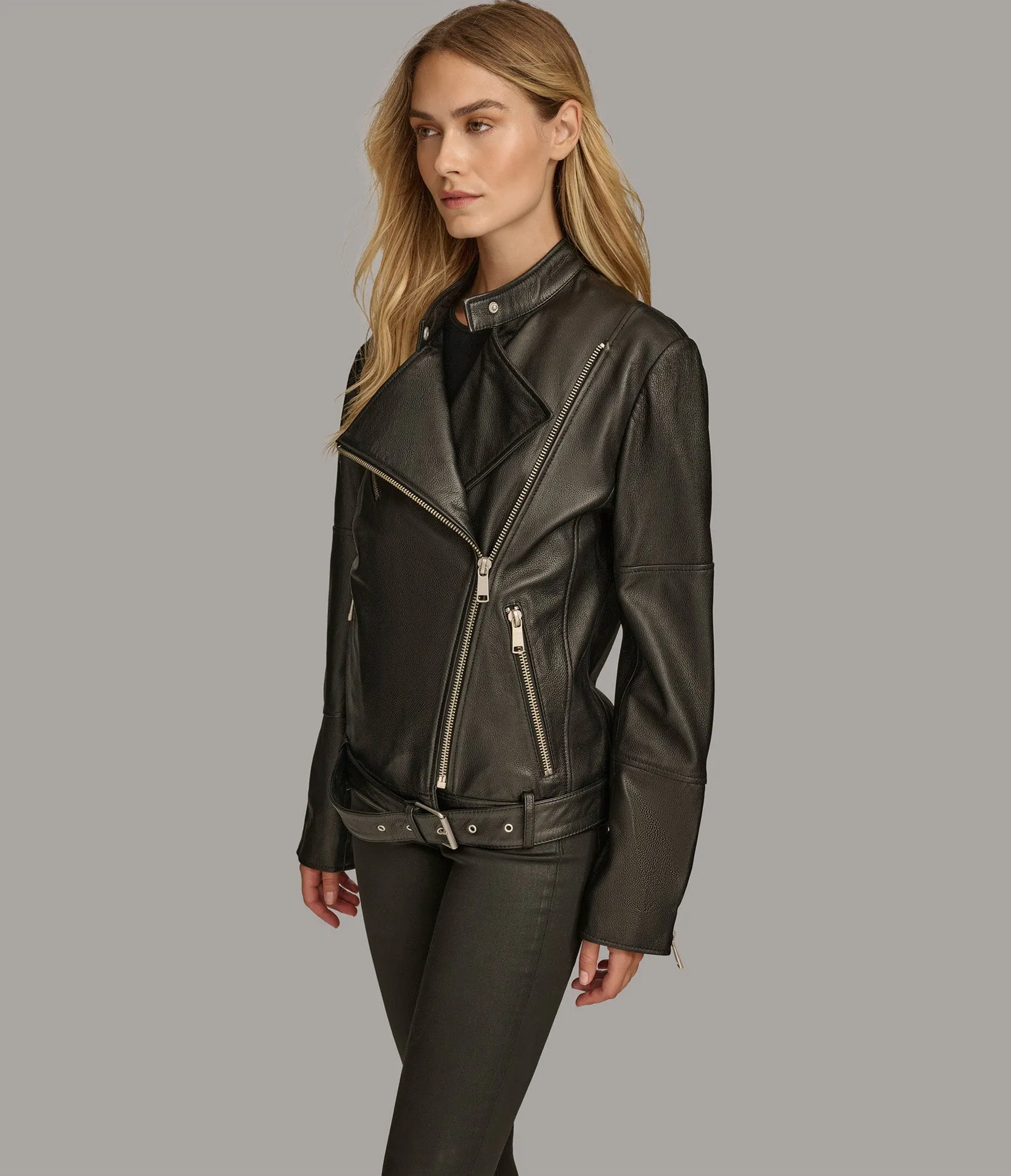 Miley Oversized Moto Jacket