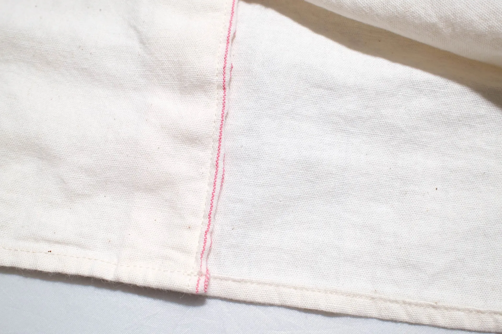 Momotaro 5oz Selvage Chambray Oxford Shirt (Natural)