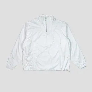 MOTORCYCLE ACCIDENT LEATHER QUARTER ZIP