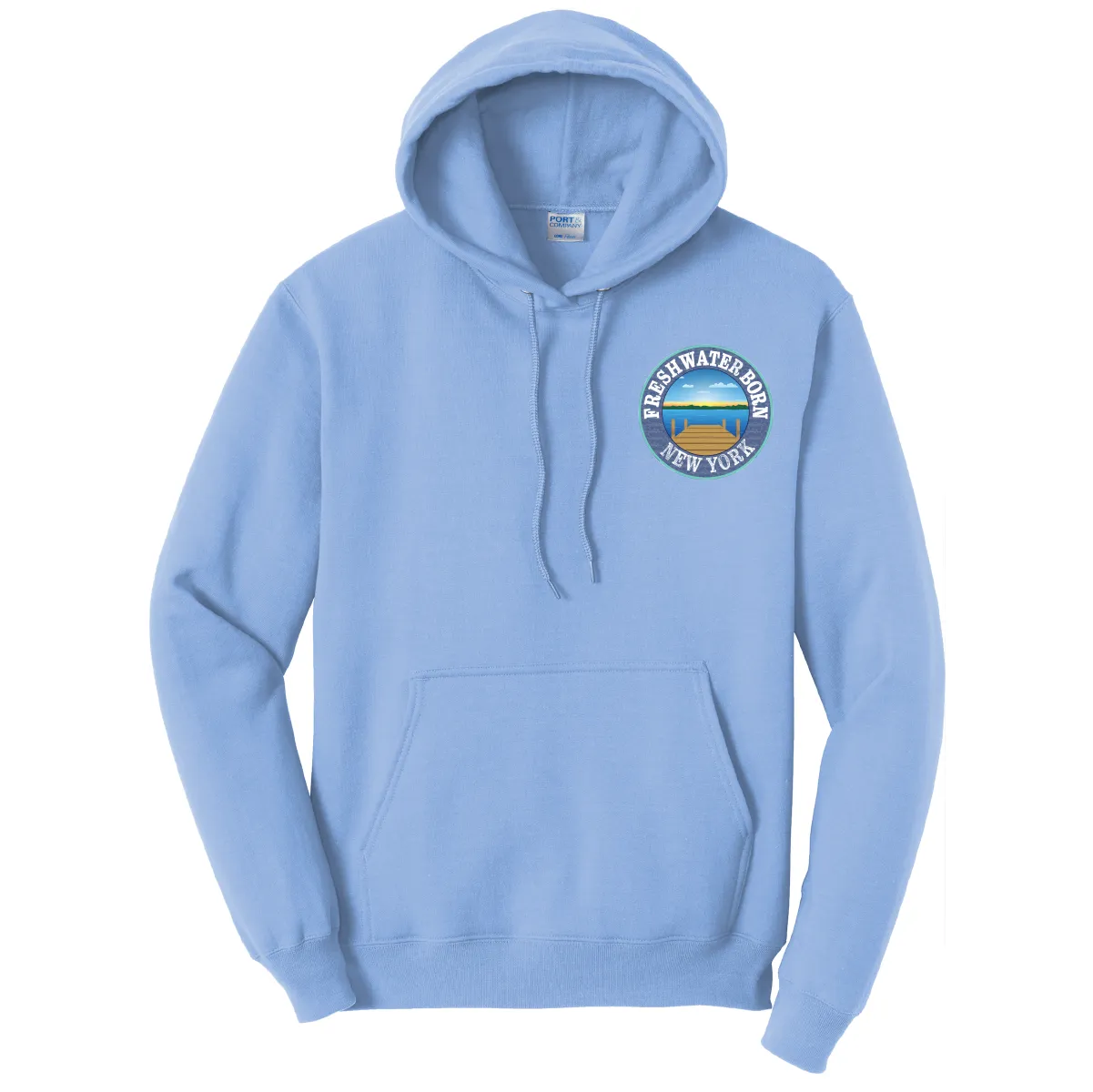 New York Freshwater Born Men's Kraken Cotton Hoodie