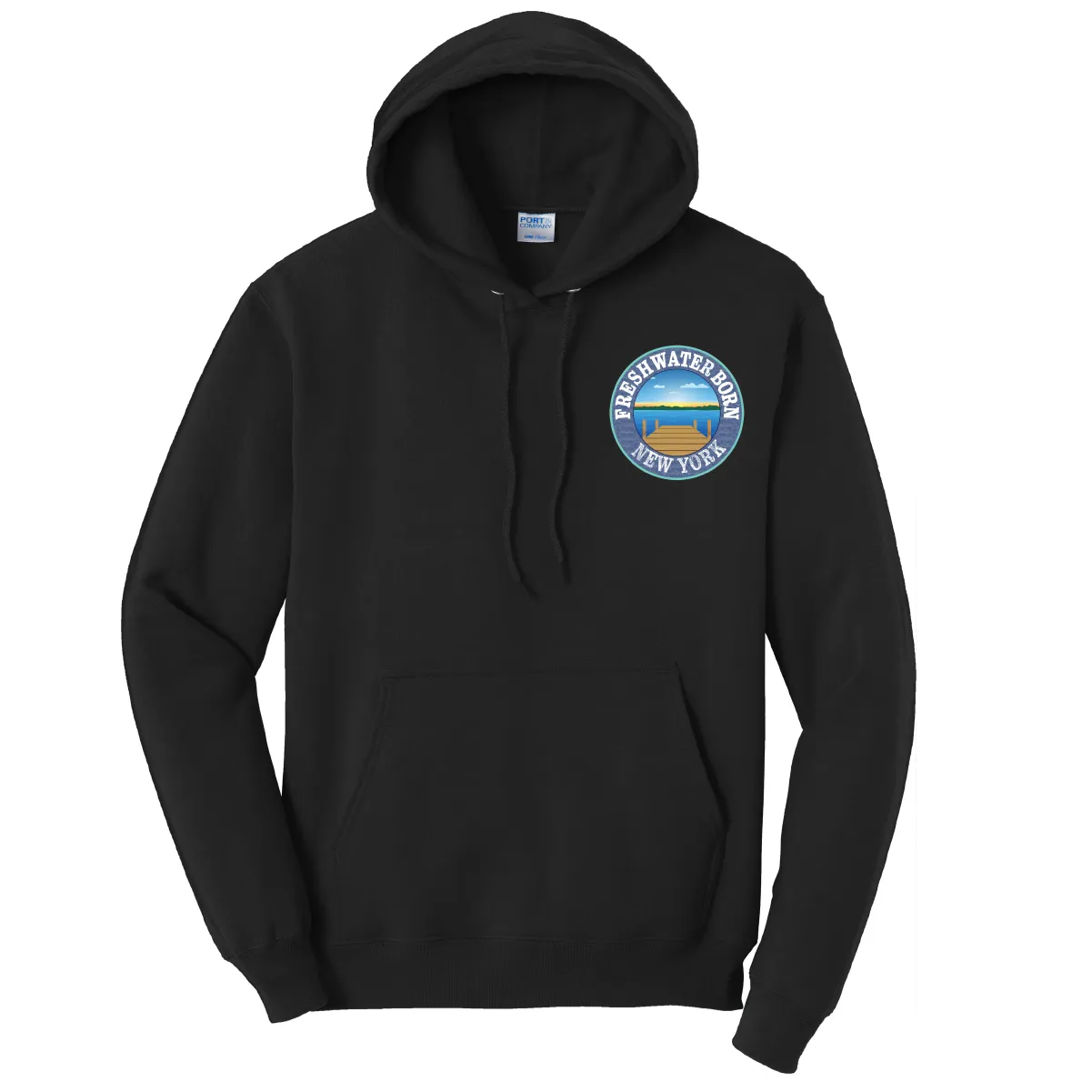 New York Freshwater Born Men's Kraken Cotton Hoodie