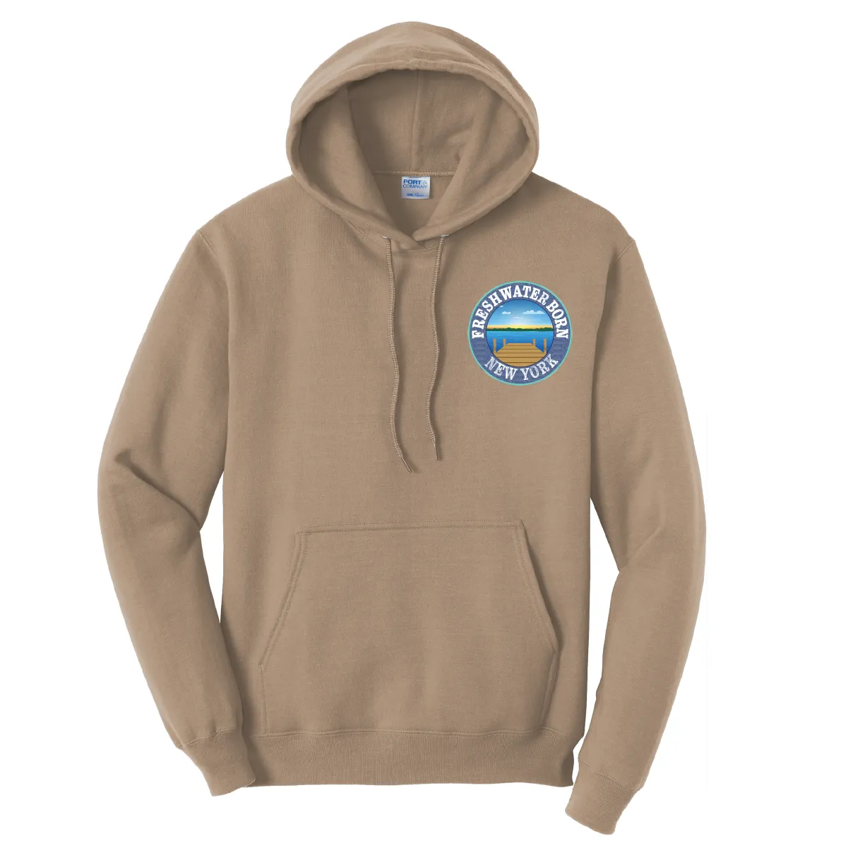 New York Freshwater Born Men's Kraken Cotton Hoodie