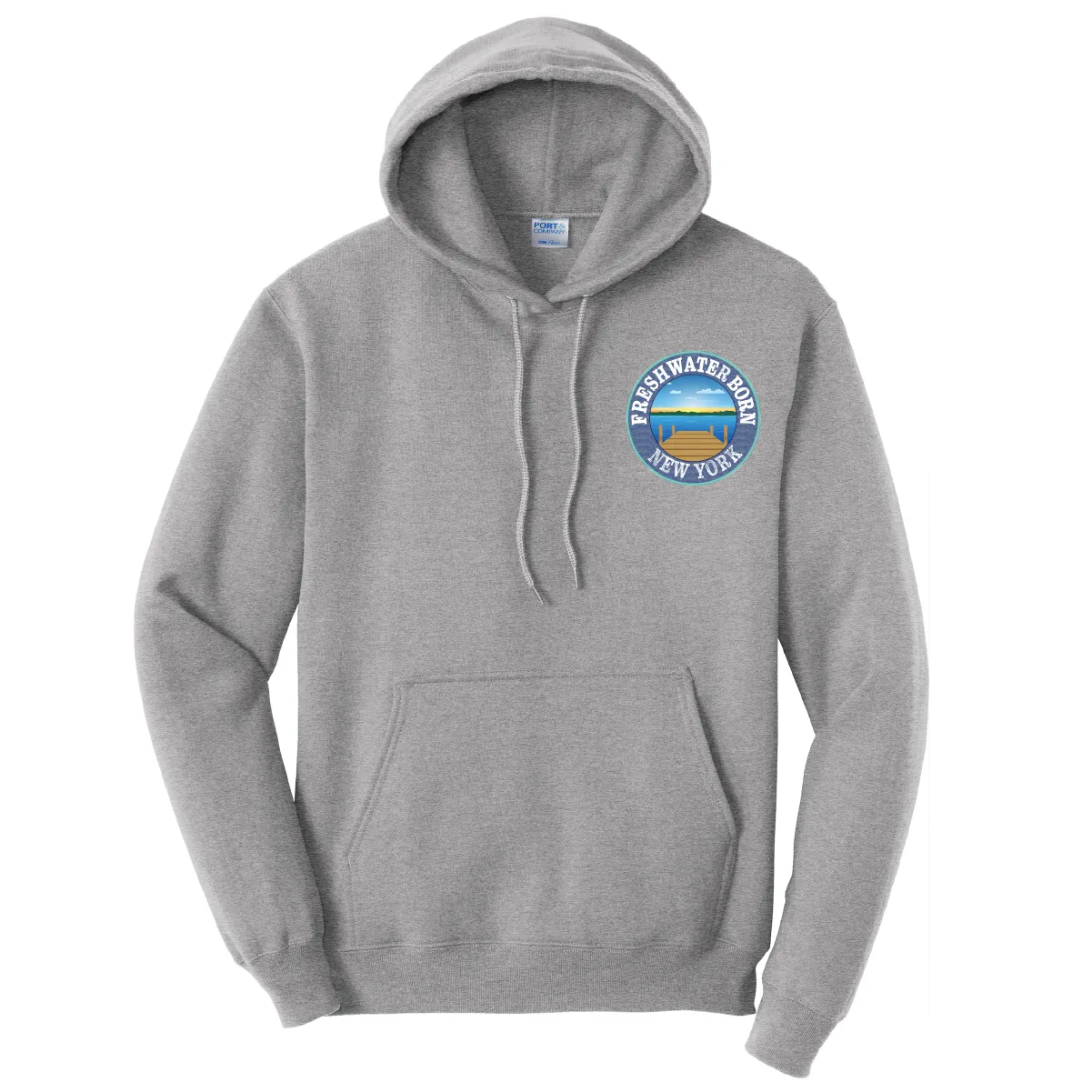 New York Freshwater Born Men's Kraken Cotton Hoodie