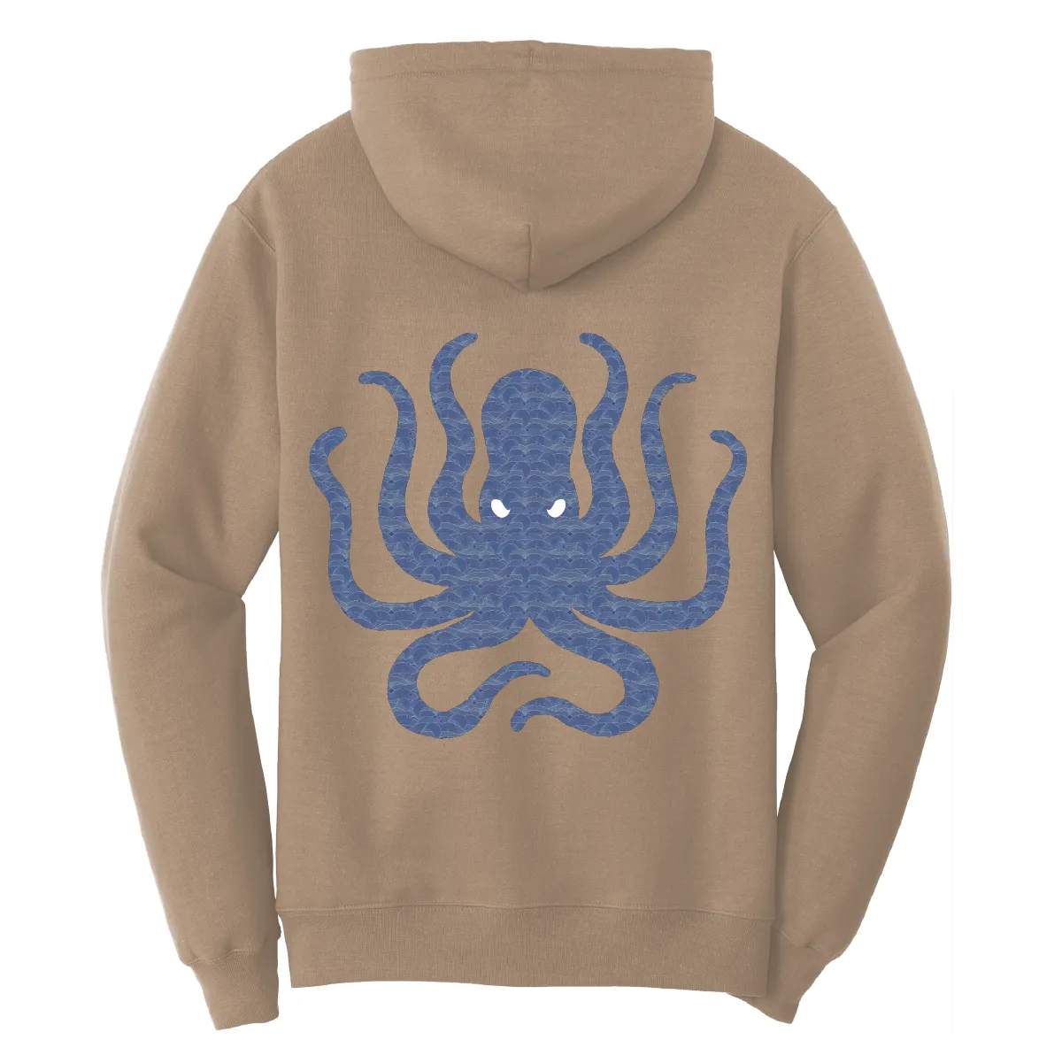 New York Freshwater Born Men's Kraken Cotton Hoodie