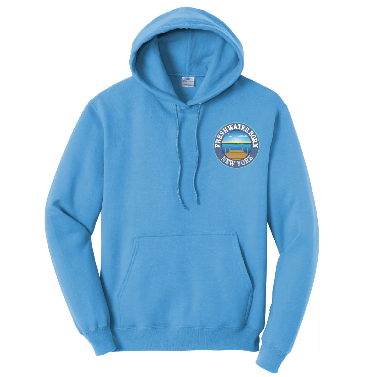 New York Freshwater Born Men's Kraken Cotton Hoodie