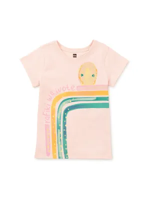 Rainbow Octopus Graphic Tee, Rosita Pink