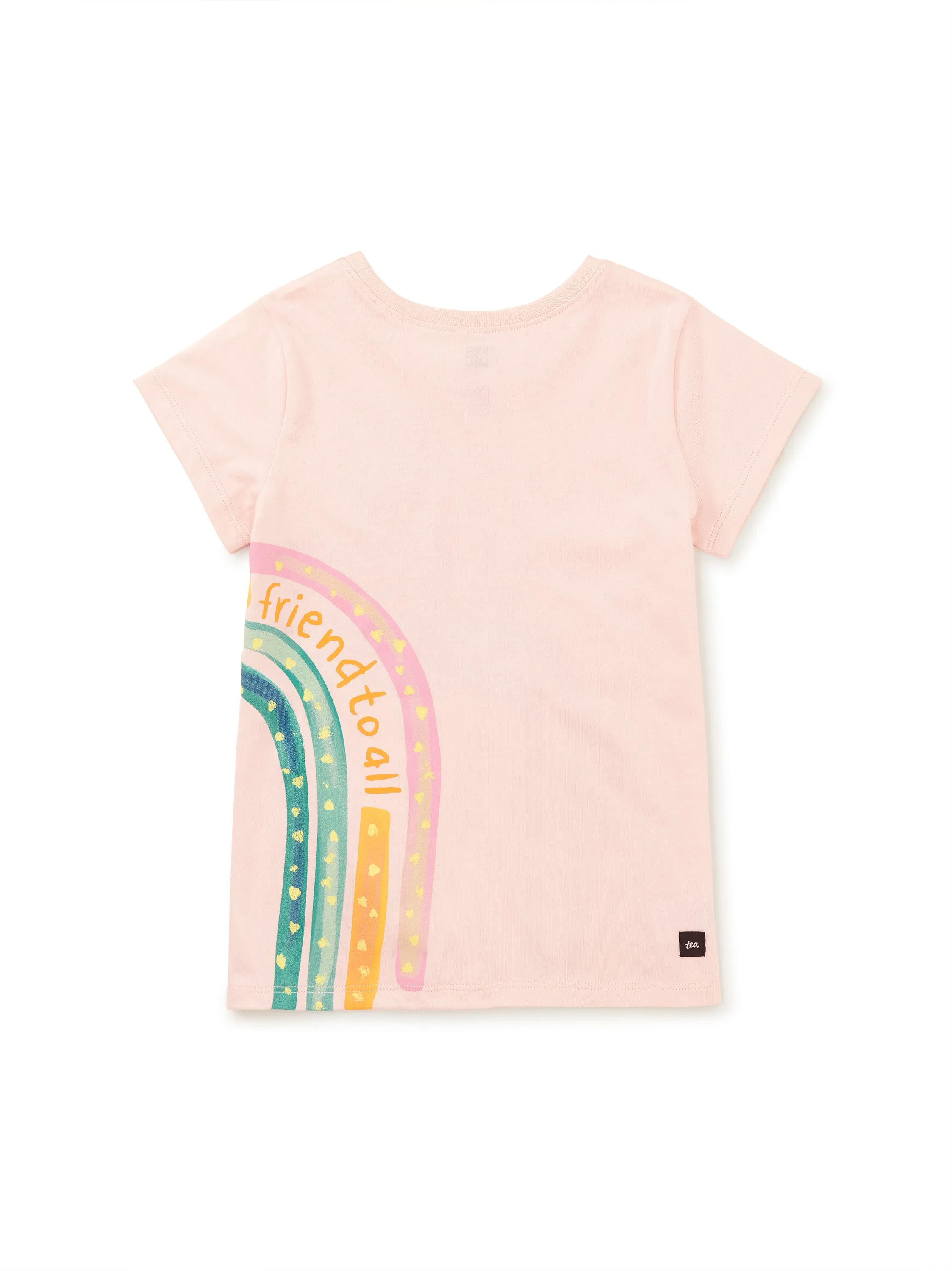 Rainbow Octopus Graphic Tee, Rosita Pink