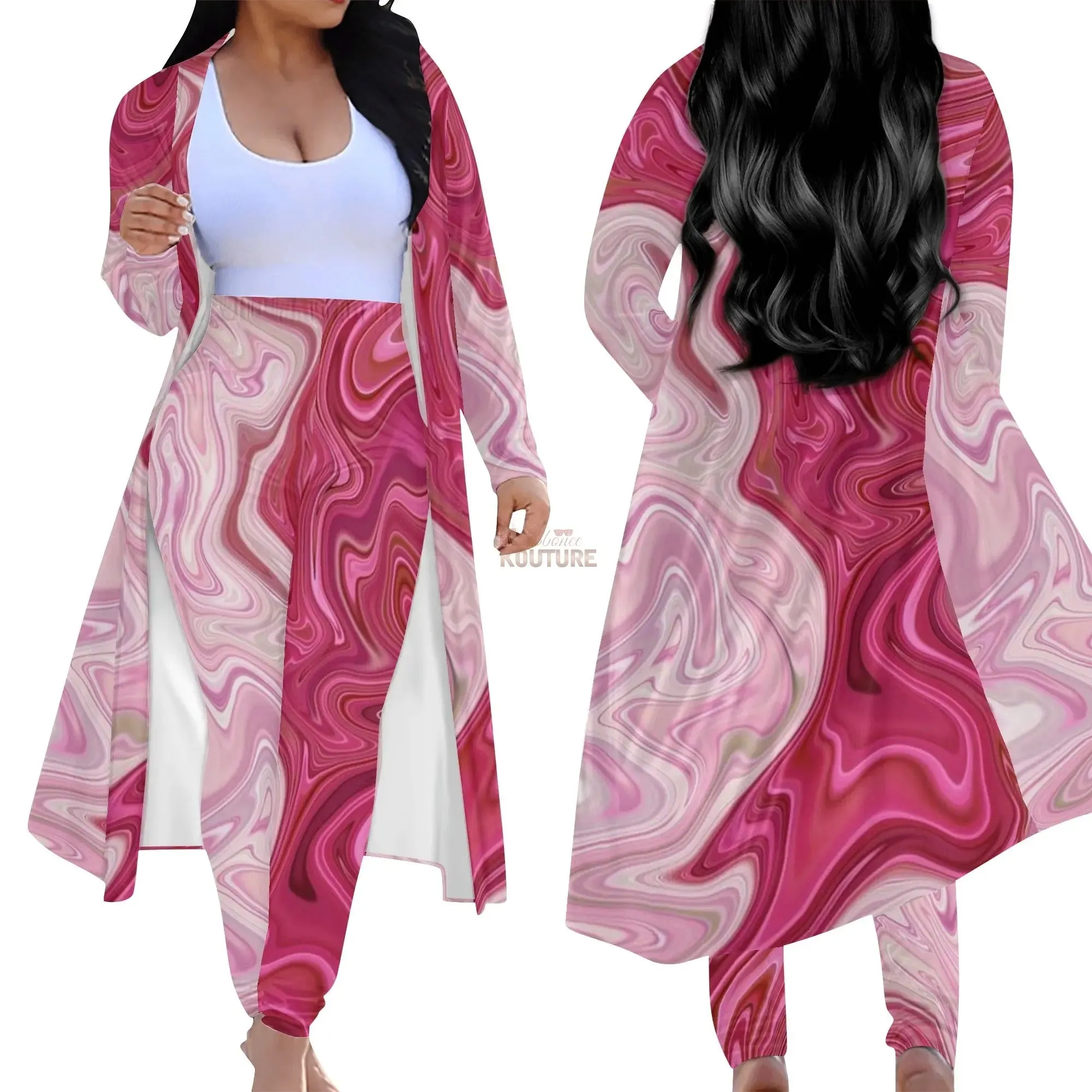 Starburst Cardigan and Leggings 2pcs