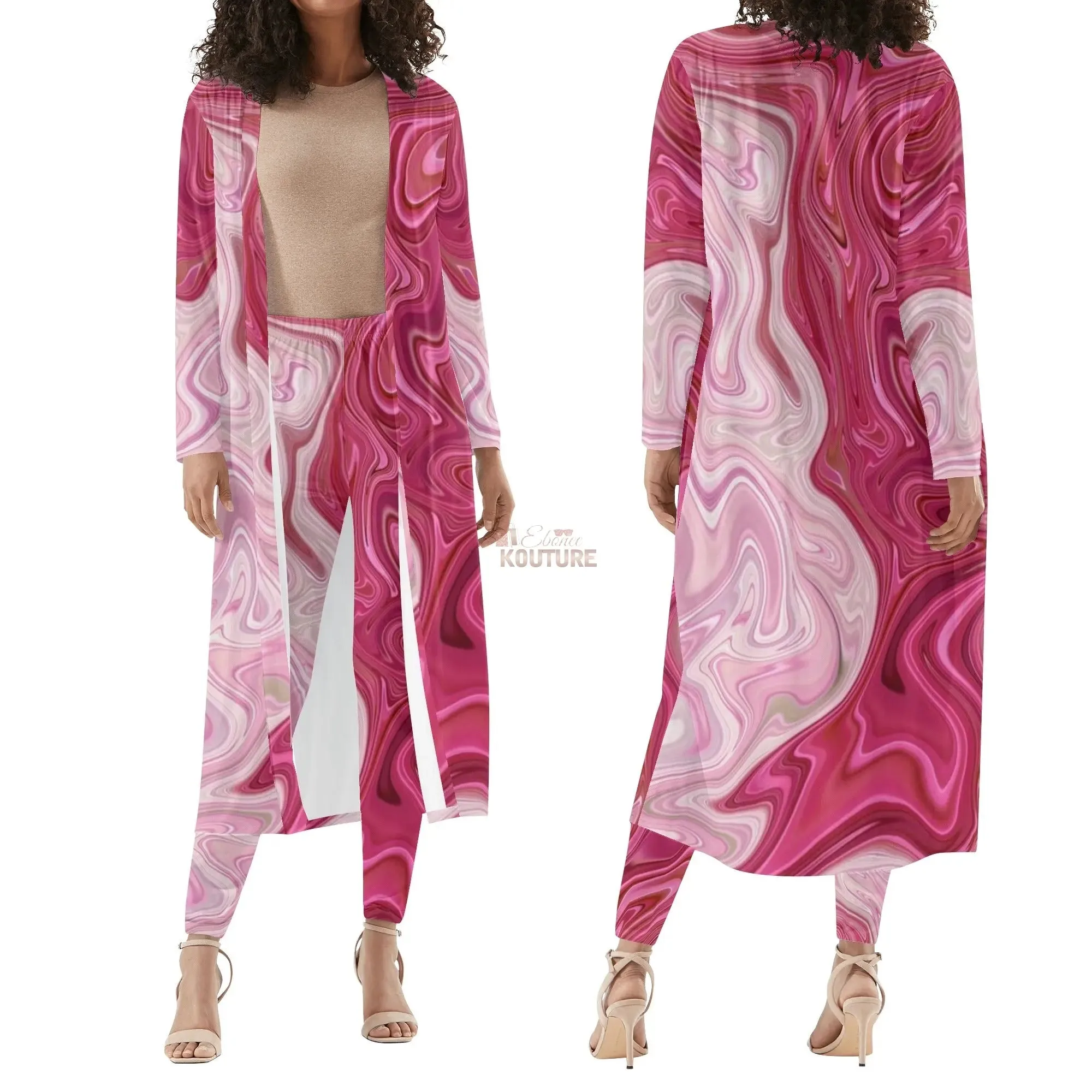 Starburst Cardigan and Leggings 2pcs