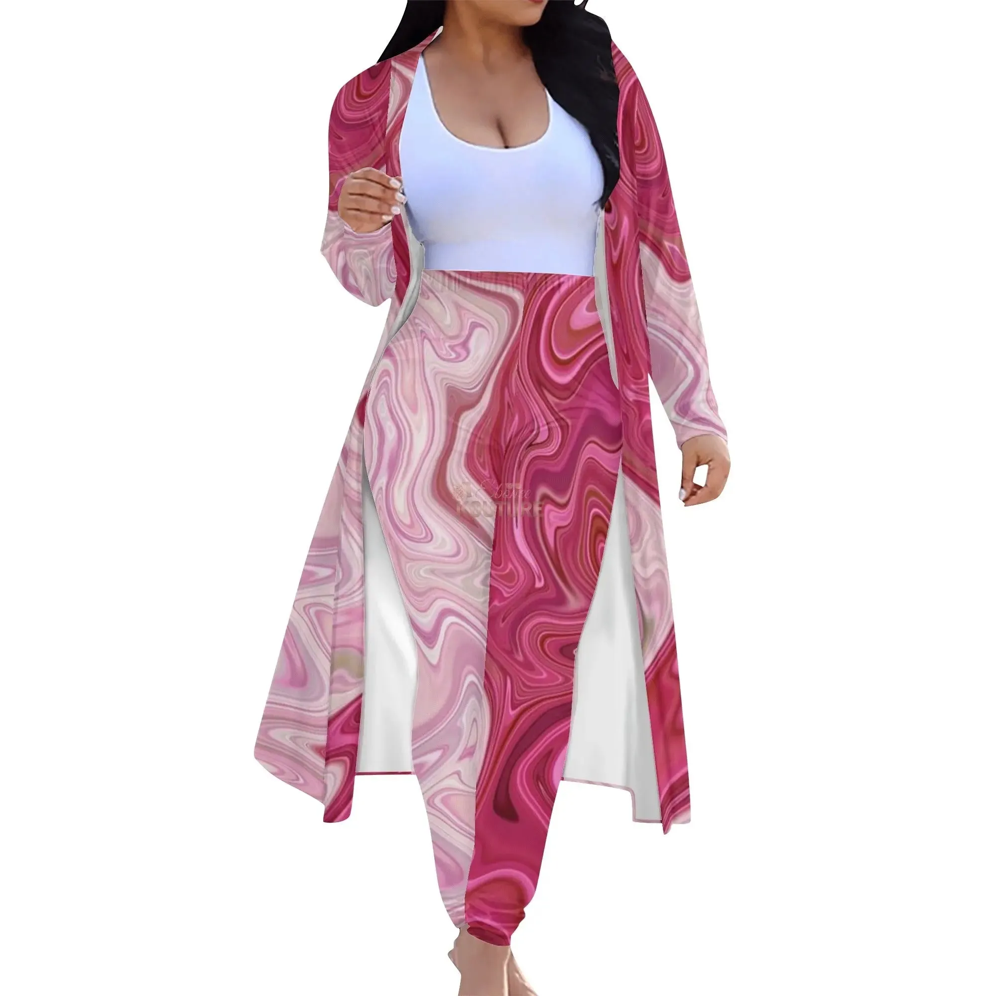 Starburst Cardigan and Leggings 2pcs