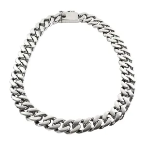 Sterling Silver Mens Cuban Link Chain Necklace