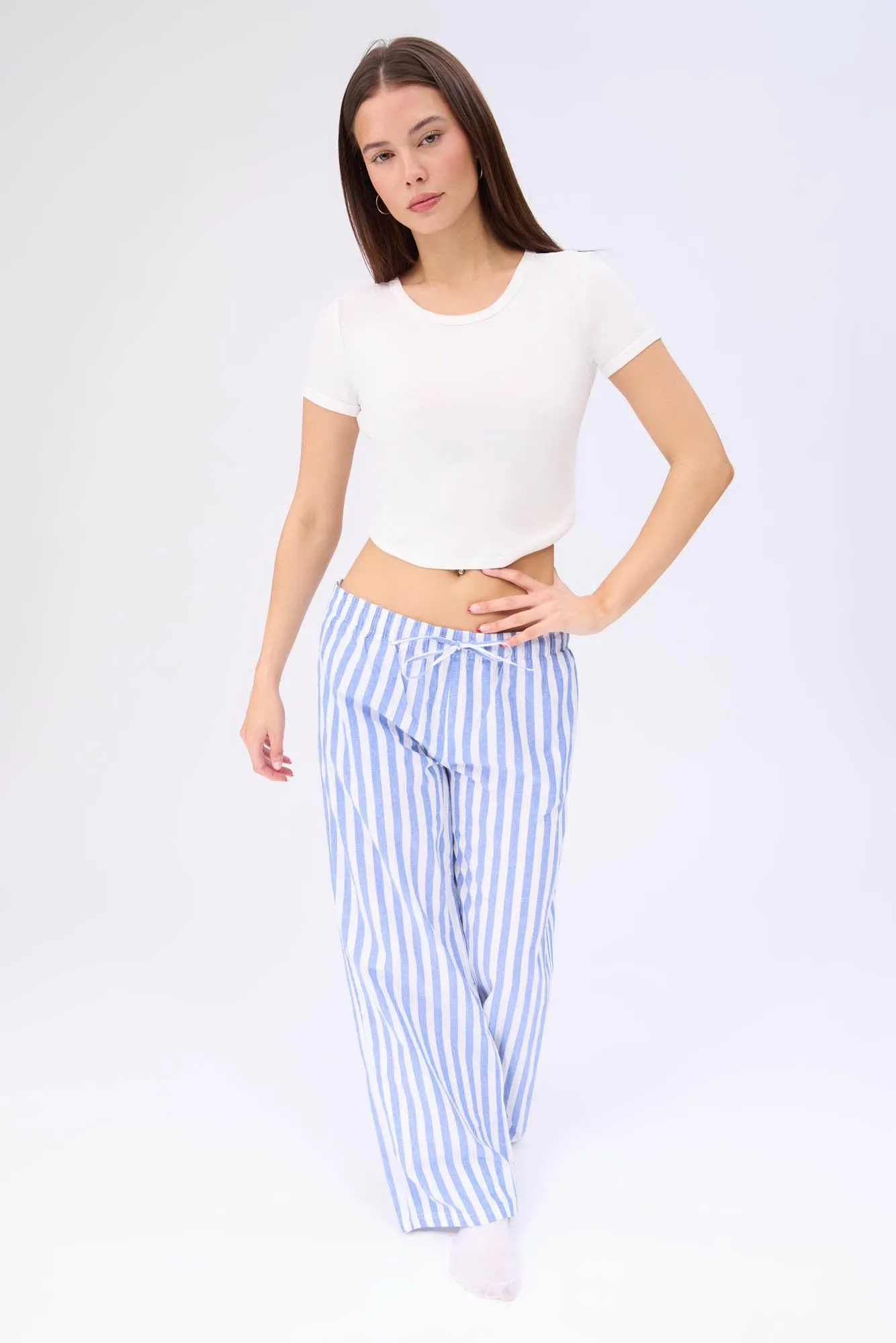 Straight Leg Pajama Pants