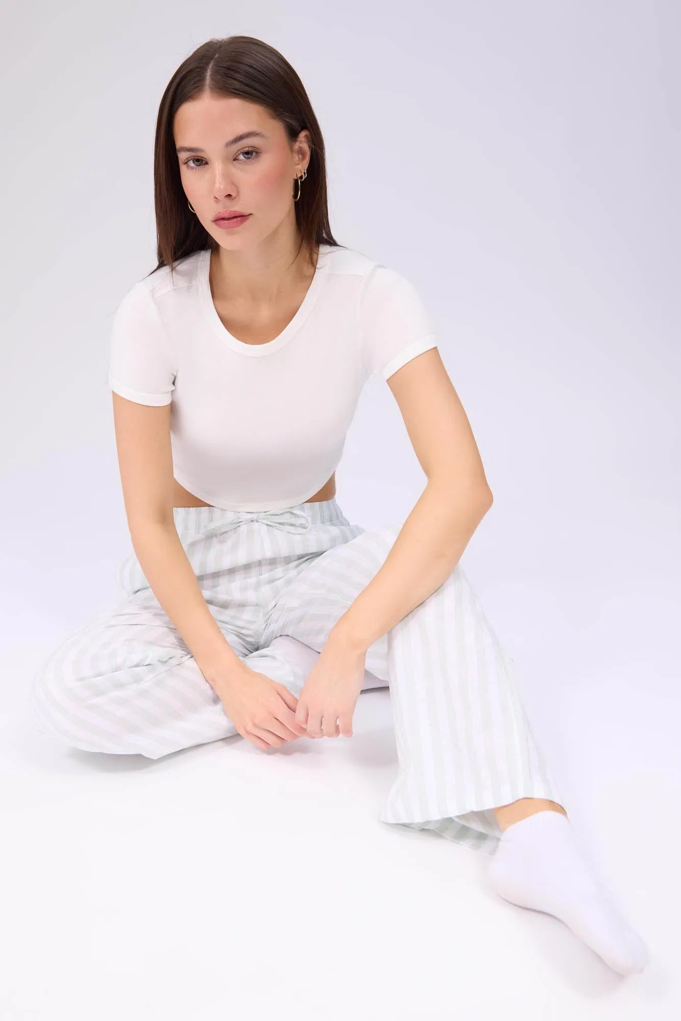 Straight Leg Pajama Pants