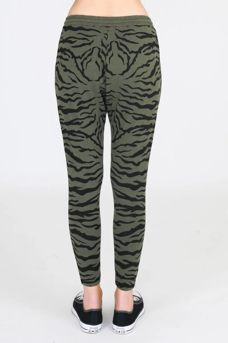 Third Story - Zebra Jogger Khaki