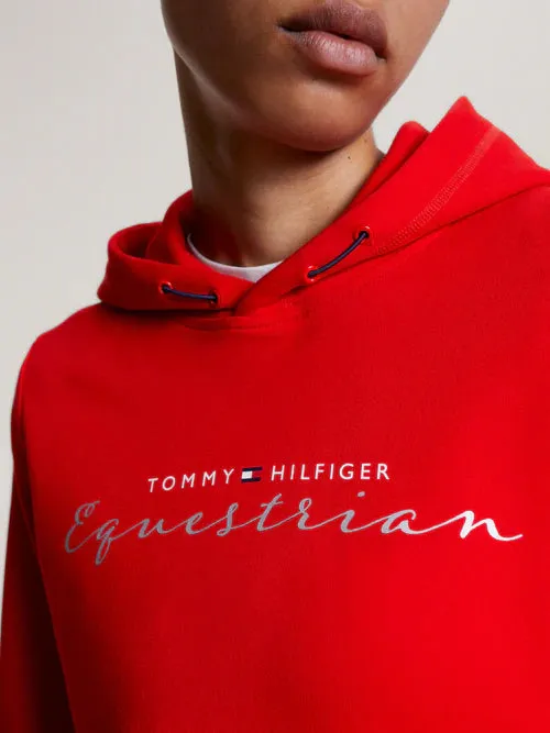 Tommy Hilfiger Metallic Logo Graphic Hoodie